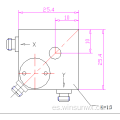 Acelerómetro triaxial de alto rendimiento